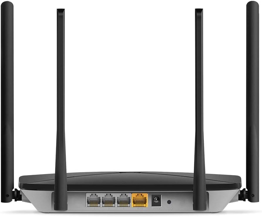 Wireless Ruter Mercusys AC1200 / Dual Band / 802.11ac standard / 1200Mbps / 4 External Antena / I zi - Figura 2