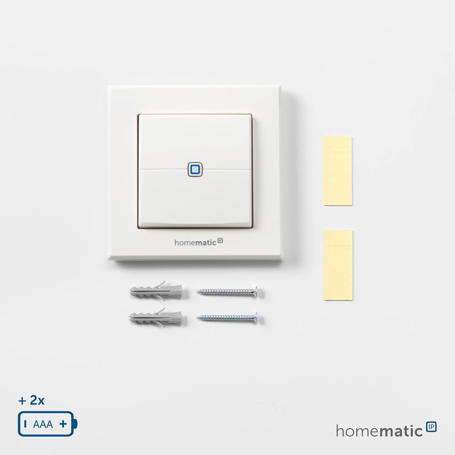 Homematic IP Wandtaster - 2-fach - Figura 2