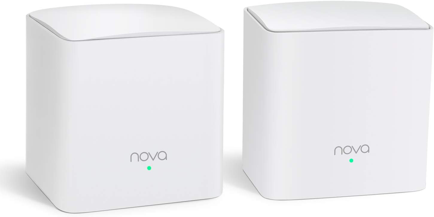 Ruter Tenda Nova NW5 AC1200 / 2 x 10/100Mbps / 2.4GHz-5GHz / 1 reset button / 2pack / Të bardhë