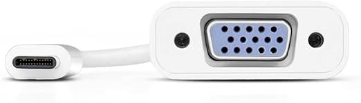 Konvertues USB Type-C në VGA / 20cm / I bardhë - Figura 2