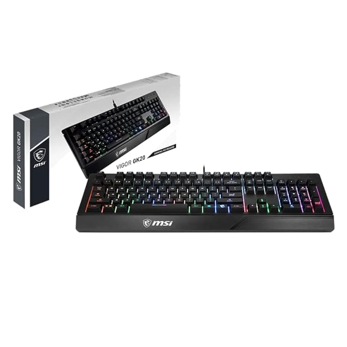 Tastierë Gaming MSI Vigor GK20 / LED / Anti-Ghosting / E zezë - Figura 5