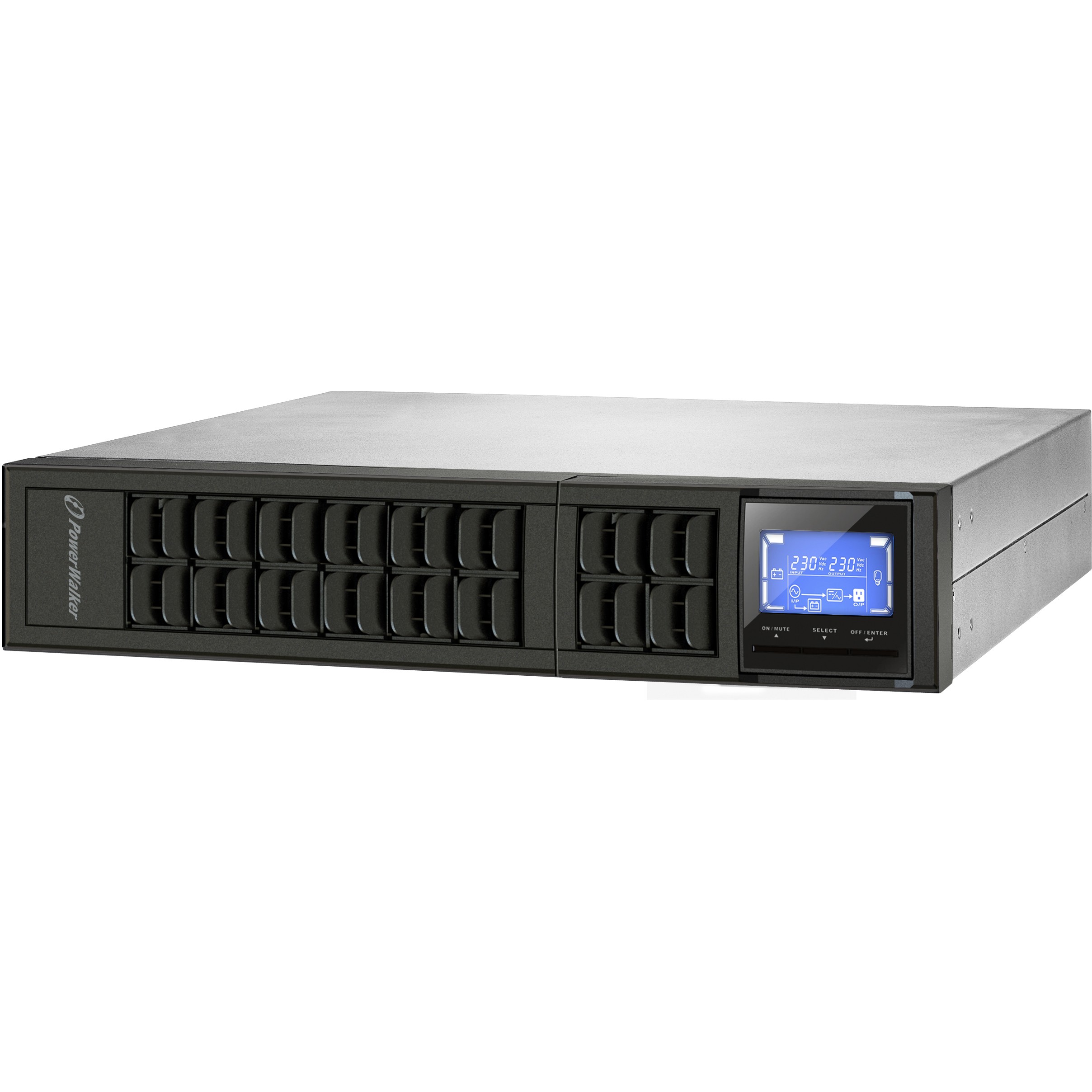 BlueWalker PowerWalker VFI 2000CRM – 2000VA Online Double-Conversion UPS Rack 2U with Pure Sine Wave (230V) - Figura 3