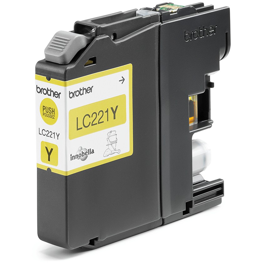INK Brother LC221Y Ink Cartridge – Verdhë - Figura 3