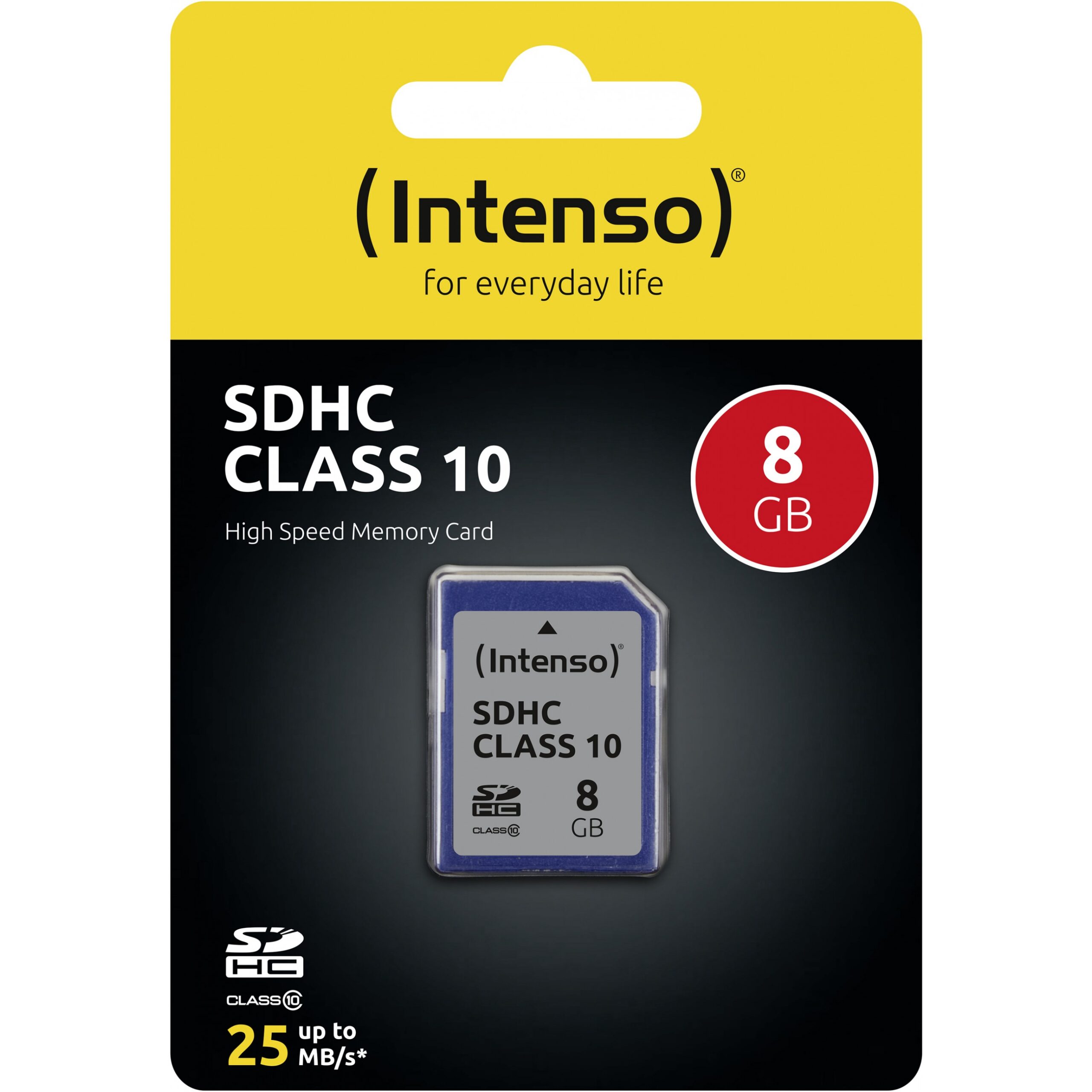 Kartë Memorie SD CARD Intenso HC Card 8GB Class 10 - Figura 2