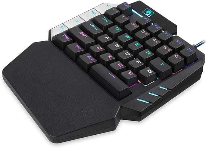 Tastierë Gaming LexonElec K109 / Mekanike / Anti-Ghosting / LED / E zezë - Figura 2