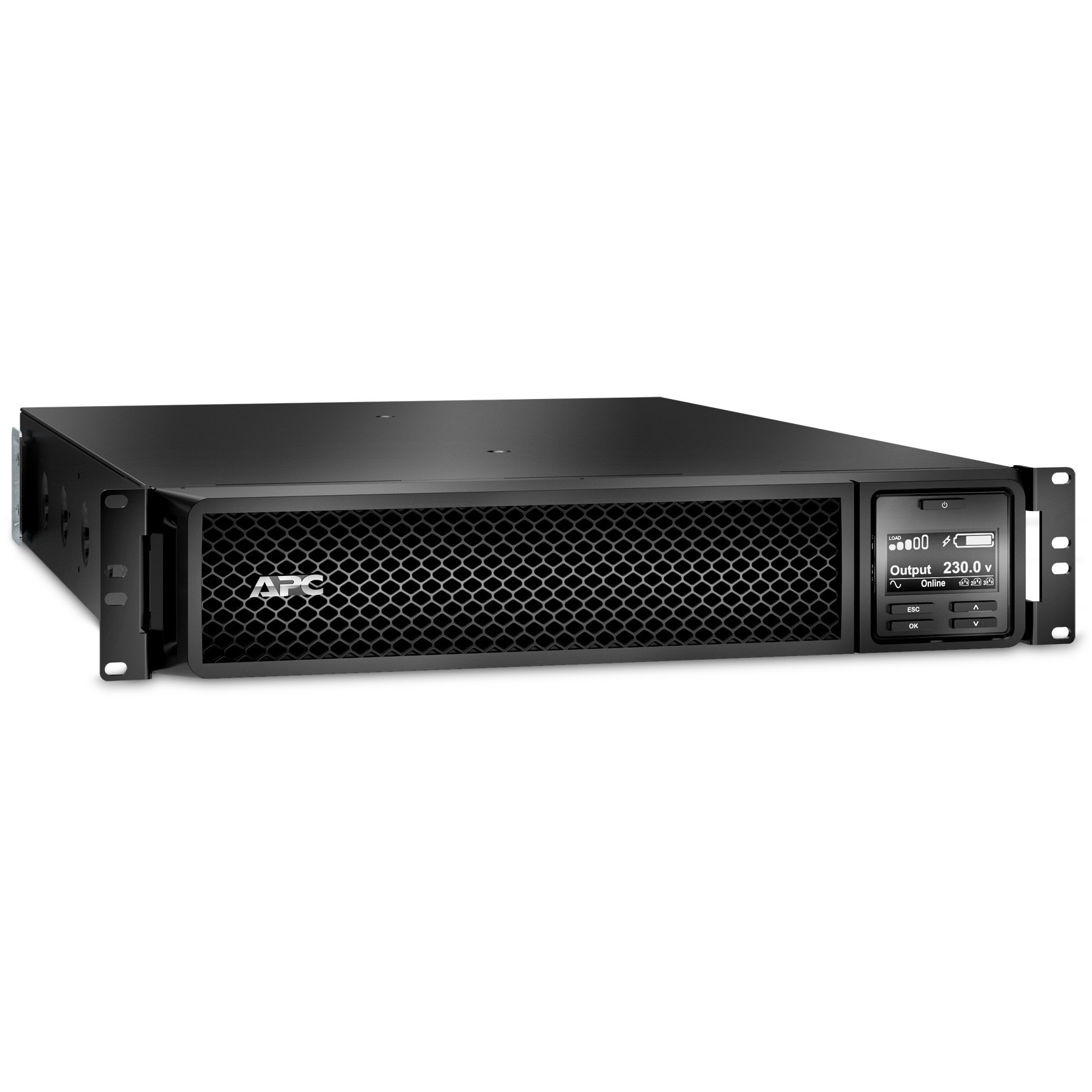 APC SRT2200RMXLI-NC Smart-UPS 2200VA / 1980W Rack 2U – Online Double Conversion UPS with Pure Sine Wave & NMC