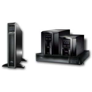 Fujitsu Smart-UPS FJT1500I (APC SMT1500I OEM) – 1500VA / 1000W Line-Interactive UPS with LCD, AVR & Pure Sine Wave (Tower, 230V)