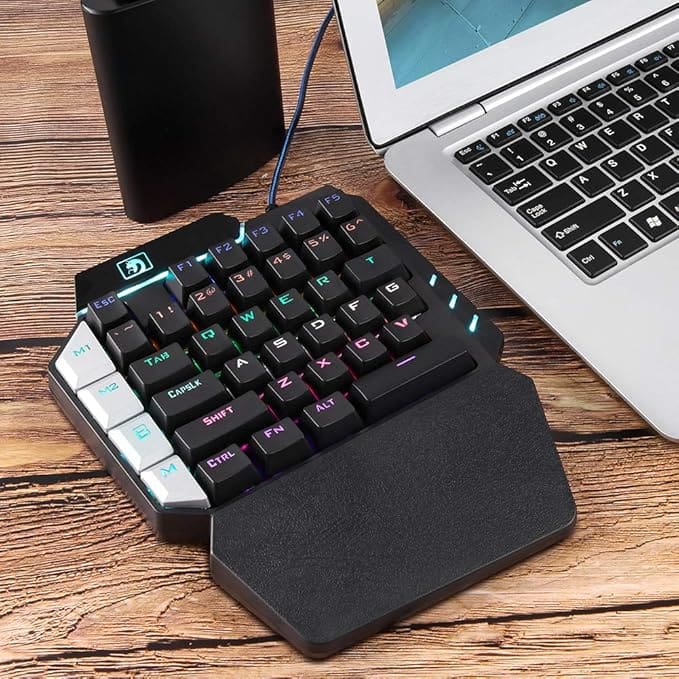Tastierë Gaming LexonElec K109 / Mekanike / Anti-Ghosting / LED / E zezë - Figura 4