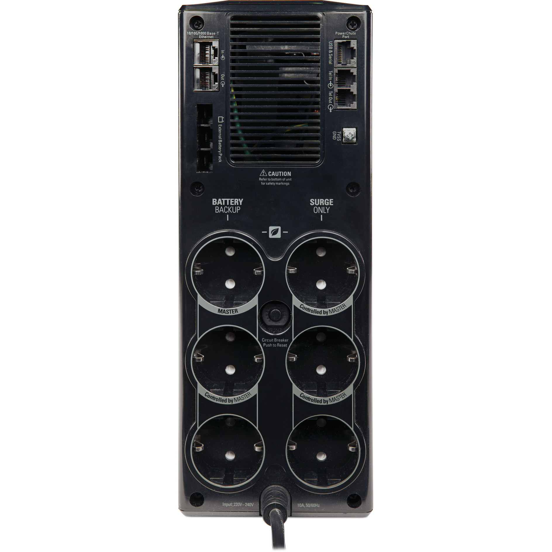 APC Back-UPS Pro BR1500G-GR – 1500VA / 865W Line-Interactive UPS with AVR, LCD & Energy Saving (230V, Tower) - Figura 2