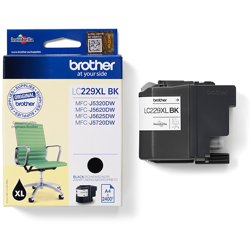 INK Brother LC-229XLBK Ink Cartridge – Zezë - Figura 2