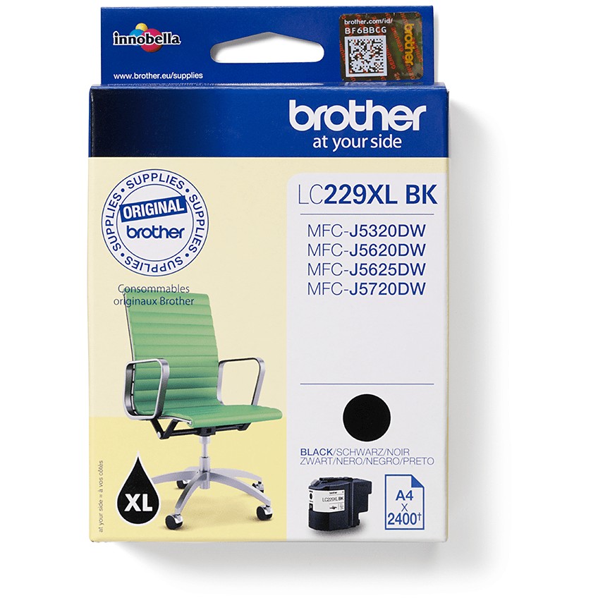 INK Brother LC-229XLBK Ink Cartridge – Zezë - Figura 4