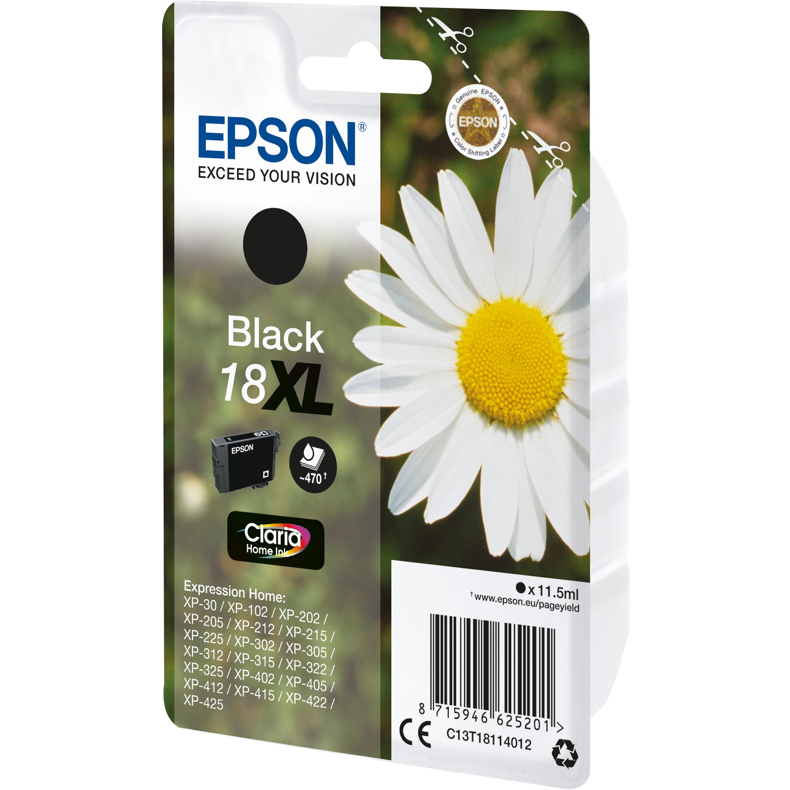 INK Epson 18 XL T1811 Ink Cartridge – Zezë - Figura 2