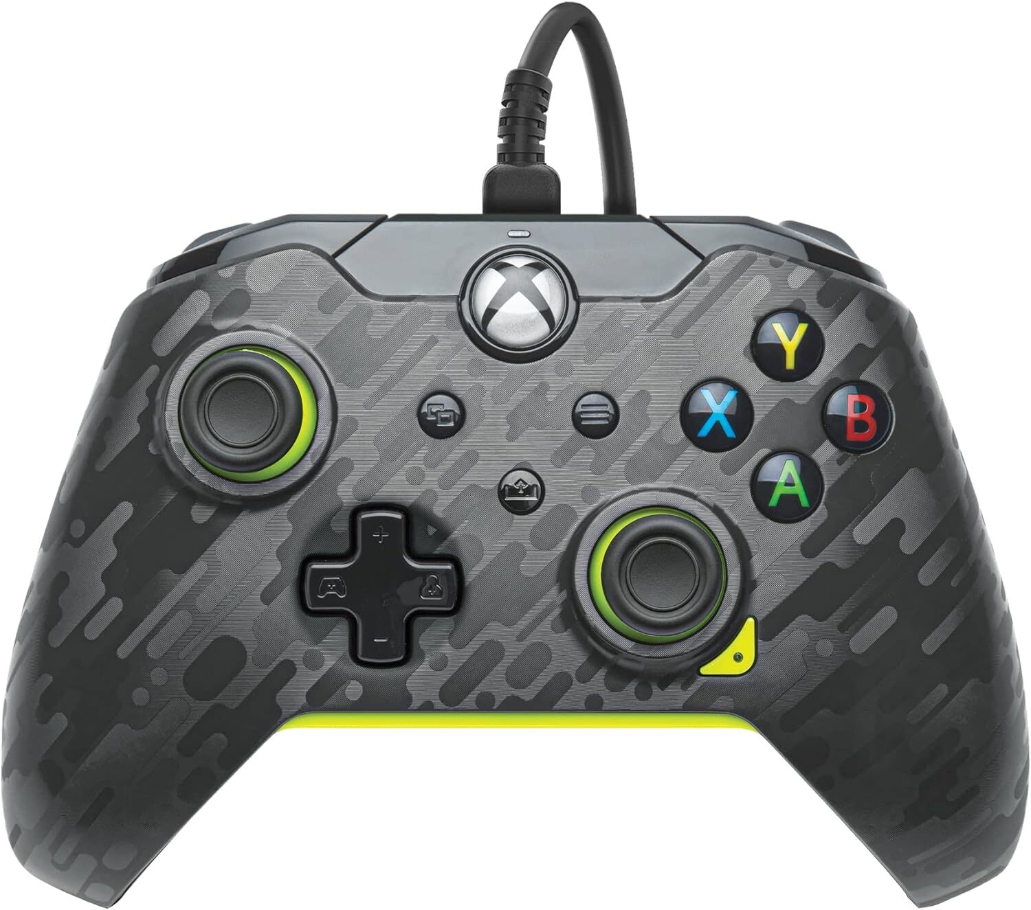Kontroller për Xbox PDP Wired Controller Electric Carbon for Xbox Series X