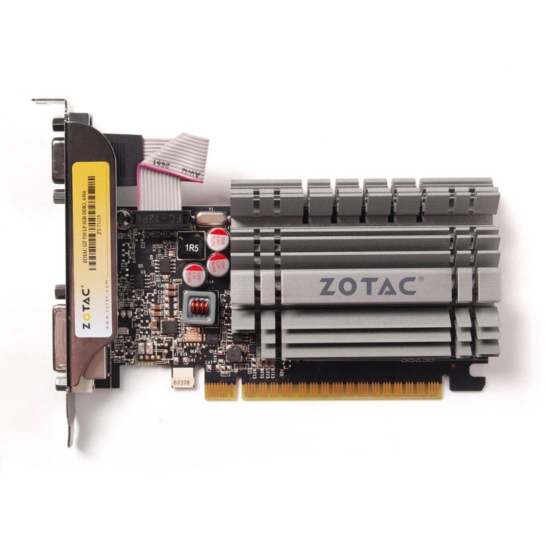 Kartelë grafike NVIDIA GeForce GT 730 4GB DDR3 Zotac LP - Figura 2