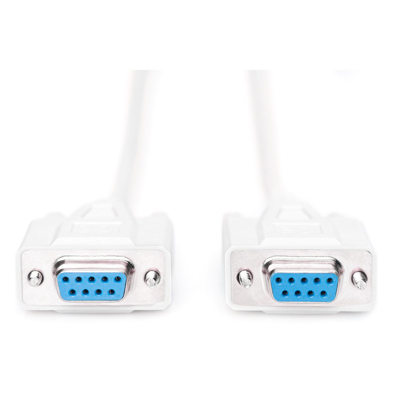 Kabllo D-Sub DIGITUS D-Sub9 (Bu/Bu) / 2 m - Bardhë - Figura 3