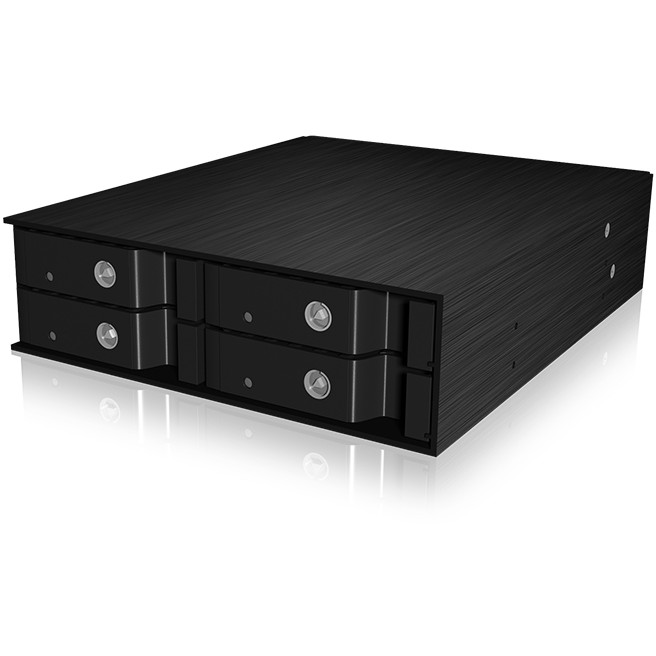Docking Station ICY BOX IB-2240SSK Backplane f. 4x e zezë - Figura 2