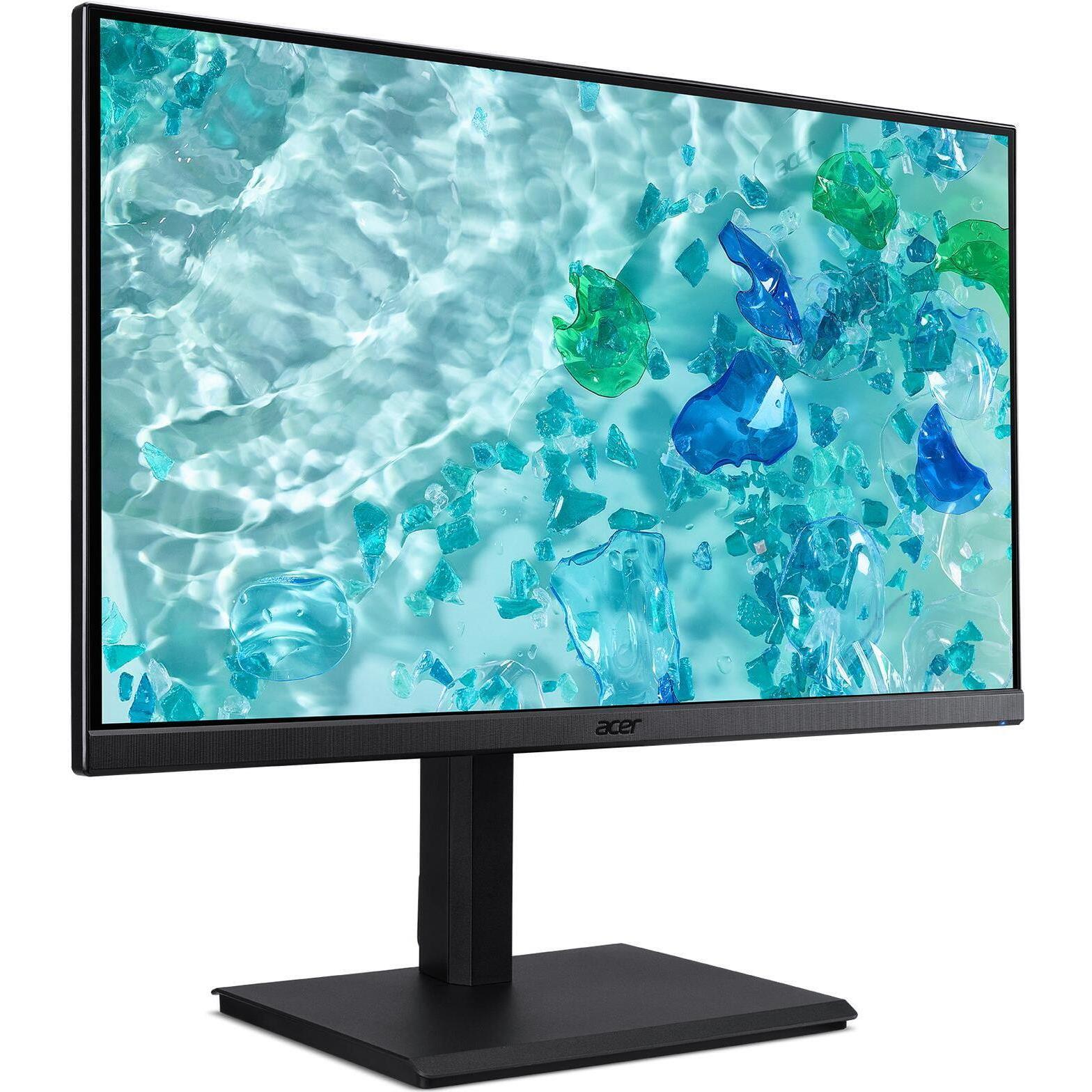Monitor Acer Vero B247YGbemiqpruzx / 23.8″ / Full HD IPS / 120Hz / 4ms / HDMI + DP + USB-C - Zezë - Figura 2