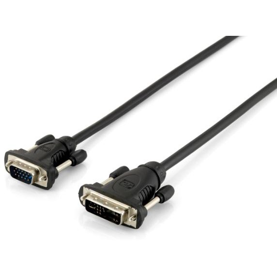 Kabllo VGA Equip HD15 → DVI 12+5 / 1.80m / 1920×1200 / 60Hz / Polybeutel - Zezë