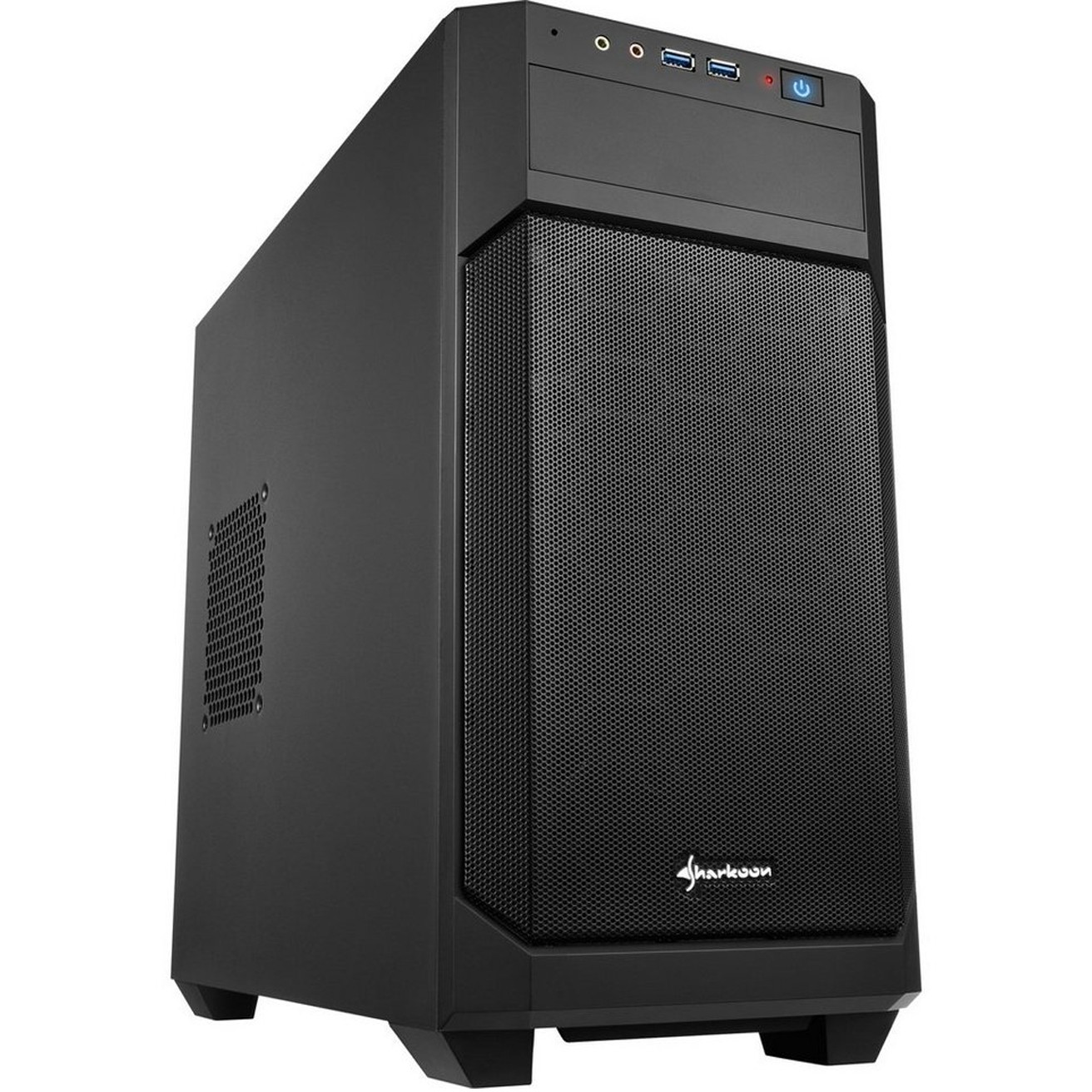 Kasë Mini Sharkoon V1000 - Zezë