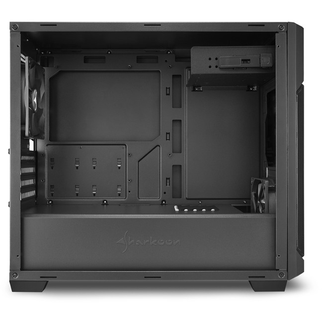 Kasë Mini Sharkoon V1000 - Zezë - Figura 5