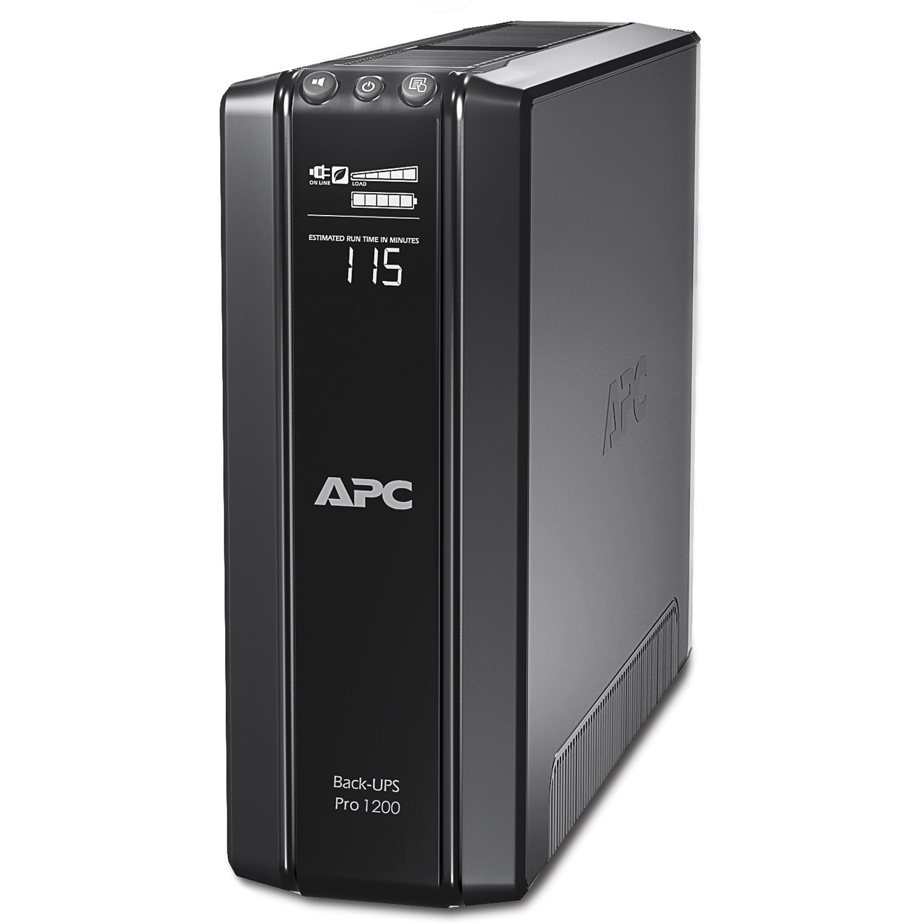 APC Back-UPS Pro BR1200G-GR – 1200VA / 720W Line-Interactive UPS me AVR, LCD, USB dhe 6x Schuko Outlets – Backup Profesional për PC, NAS dhe Pajisje Rrjeti