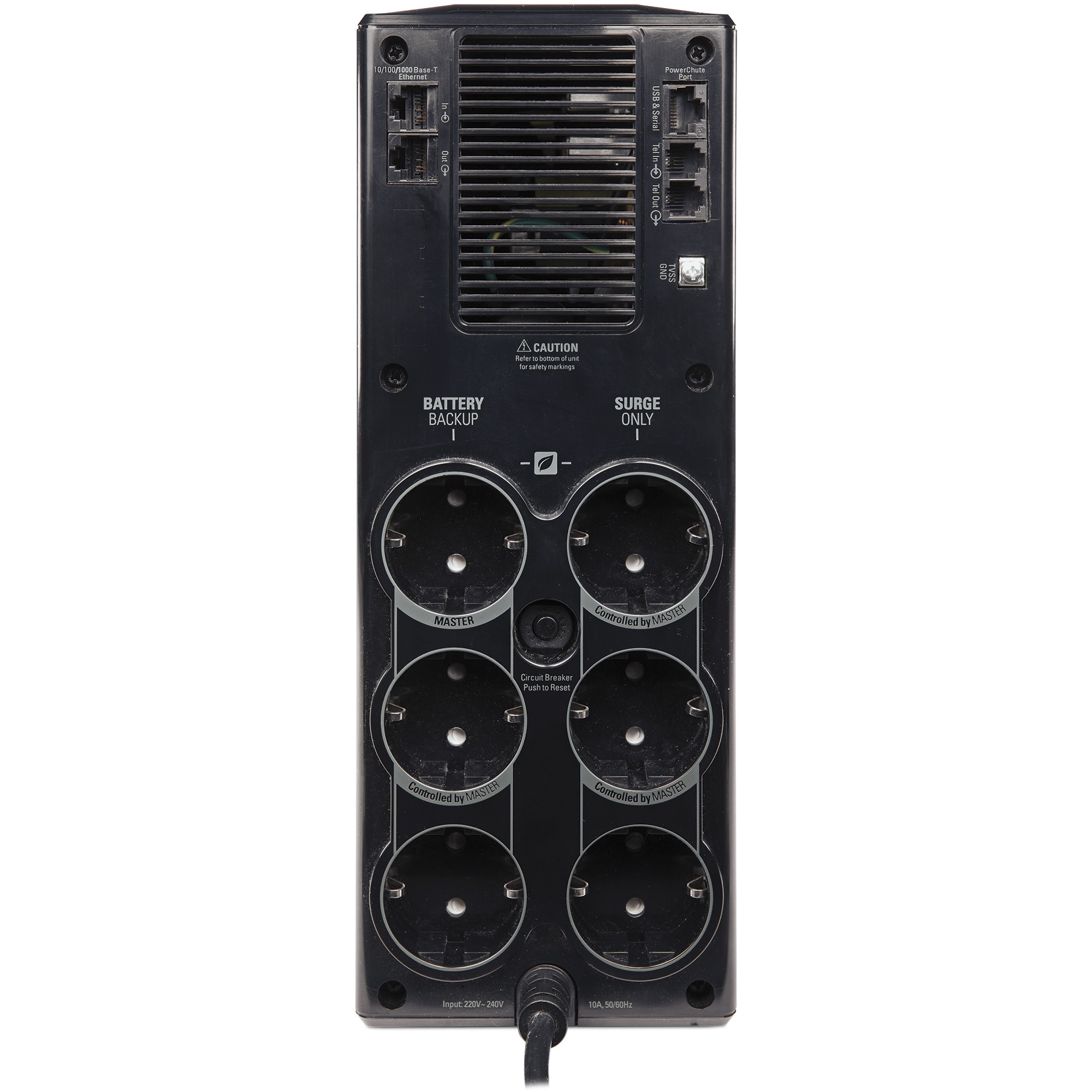 APC Back-UPS Pro BR1200G-GR – 1200VA / 720W Line-Interactive UPS me AVR, LCD, USB dhe 6x Schuko Outlets – Backup Profesional për PC, NAS dhe Pajisje Rrjeti - Figura 2