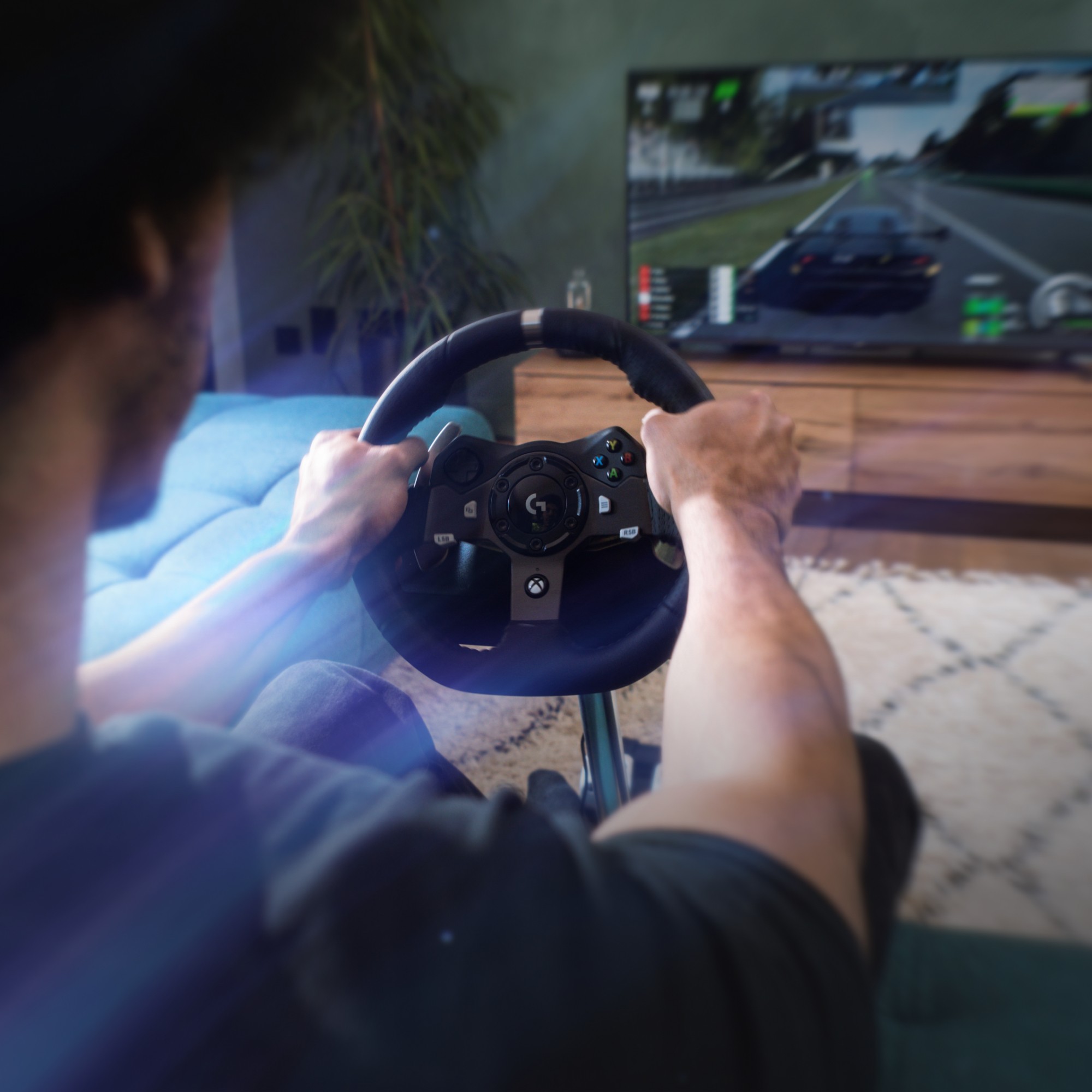 Timon dhe Pedale Logitech G920 Driving Force Wheel PC/Xbox One - Figura 2