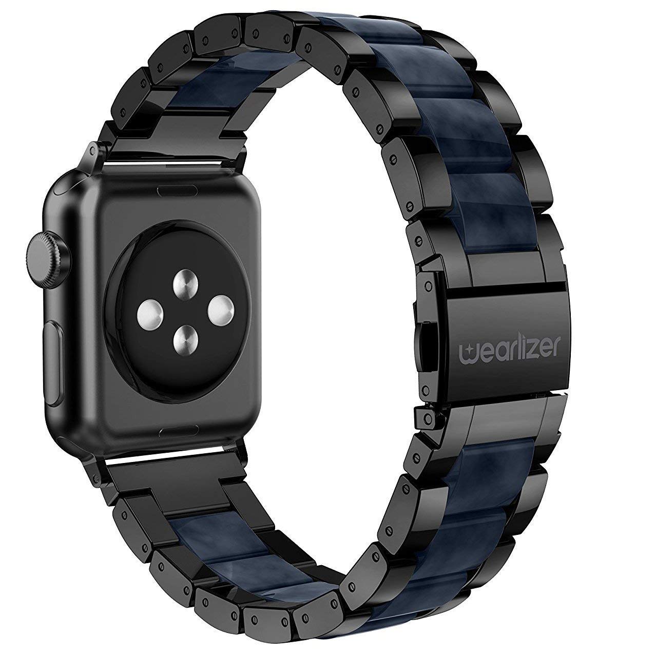 Premium Plus Band for Apple Watch 42/44/45/46/49mm – Gri / Blu - Figura 2