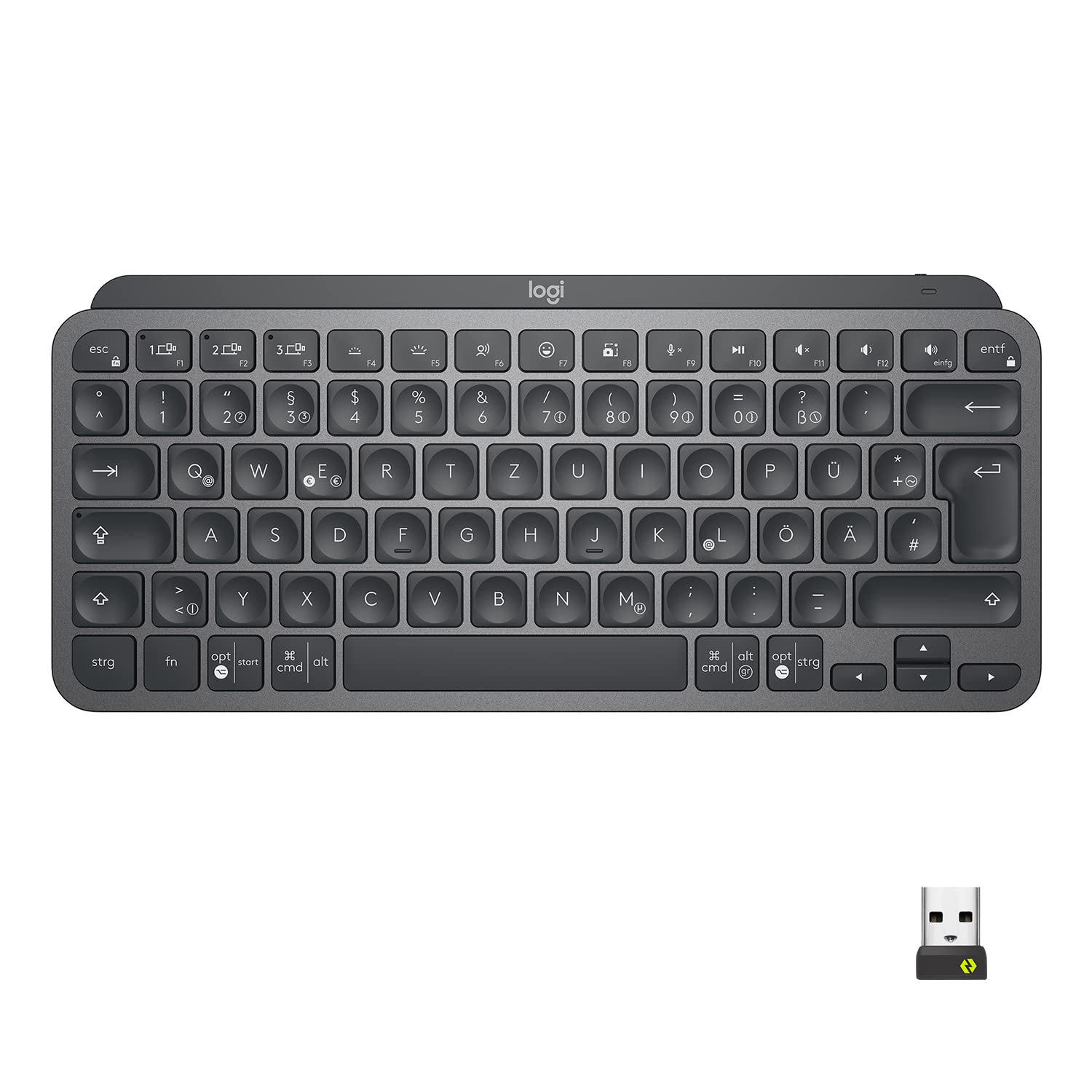 Tastierë Pa kabllo Logitech MX Keys Mini for Business / QWERTZ – Grafit