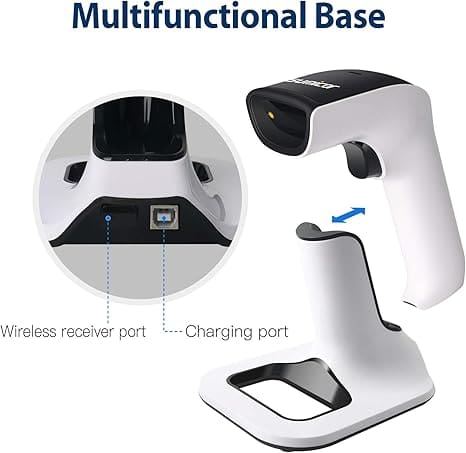 Scaner I-Tech 4308 / Për barkod / BT A51 / Bluetooth / I bardhë - Figura 4