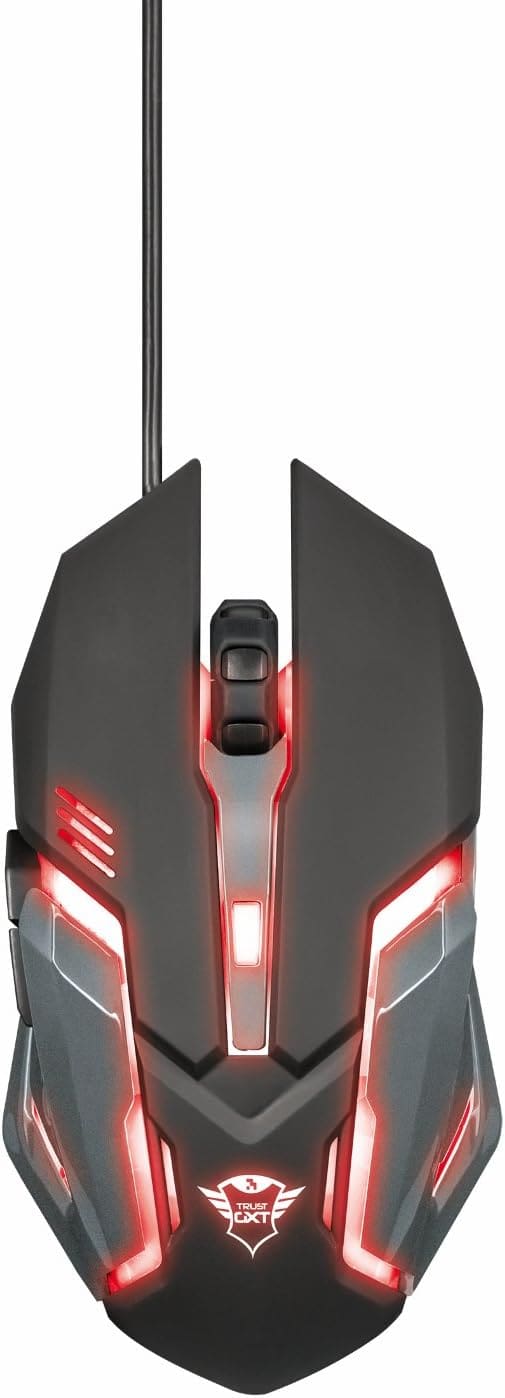 Tastierë dhe maus Gaming Trust GXT 845 Tural / QWERTZ / LED / Anti-Ghosting / 12 media keys / USB / E zezë + Maus Gaming Trust GXT 845 Tural / 1000-3200 DPI / 6 butona / 7 ngjyra / USB / I zi - Figura 4