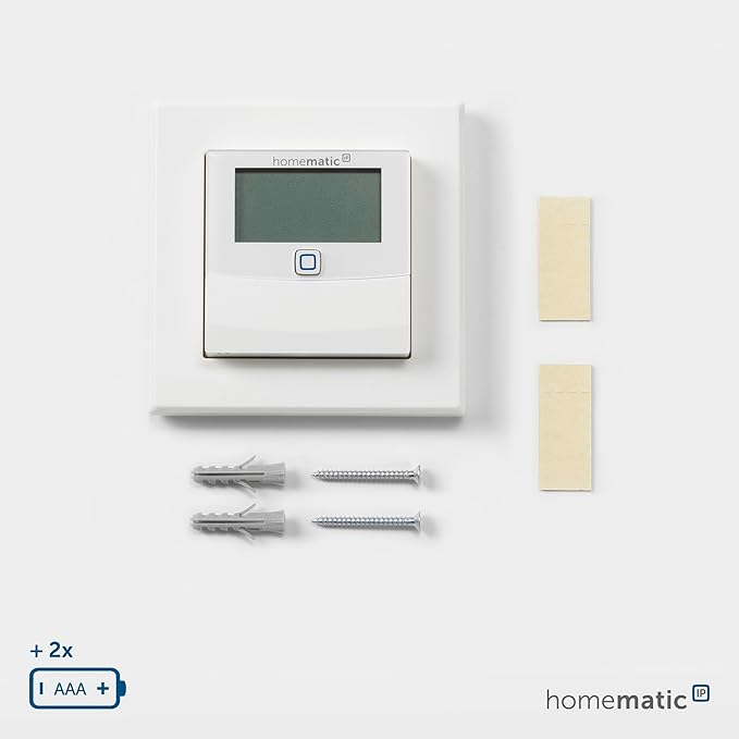 Homematic IP Temp-und Luftfeuchtigk.-sensor Display–innen anth - Figura 2