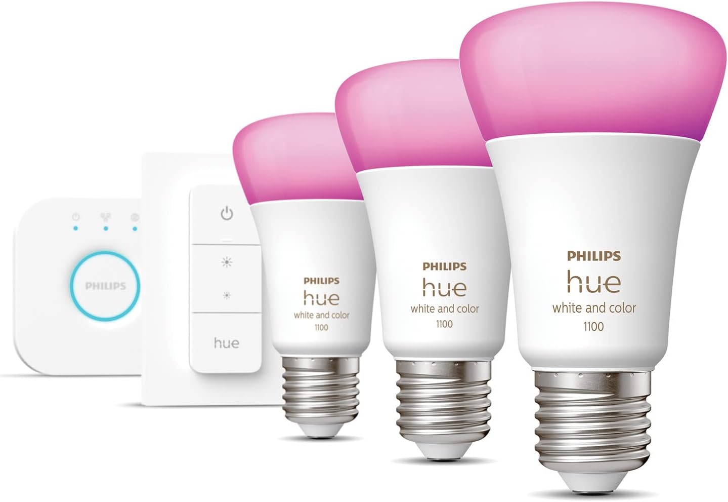 Llamba Philips Hue White & Color Ambiance E27 – Set 3 copë - Figura 2