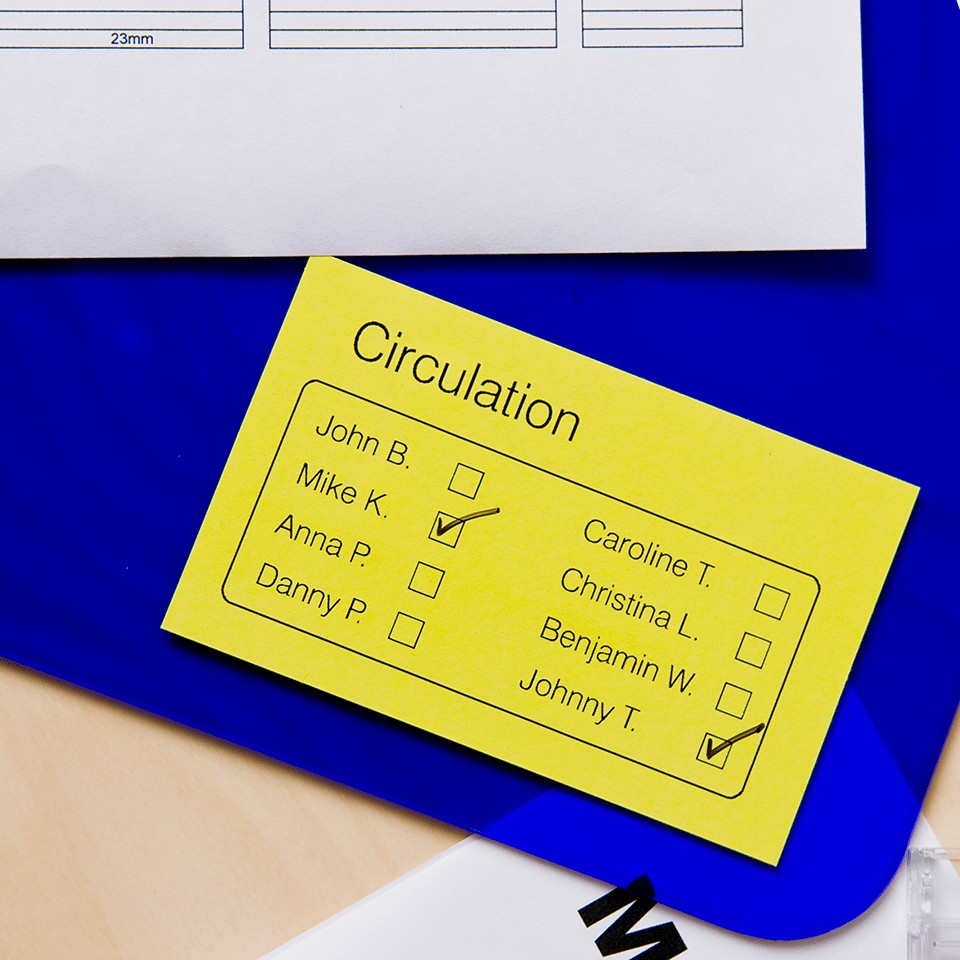 Label Continuous Roll / Removable Paper – Verdhë - Figura 3
