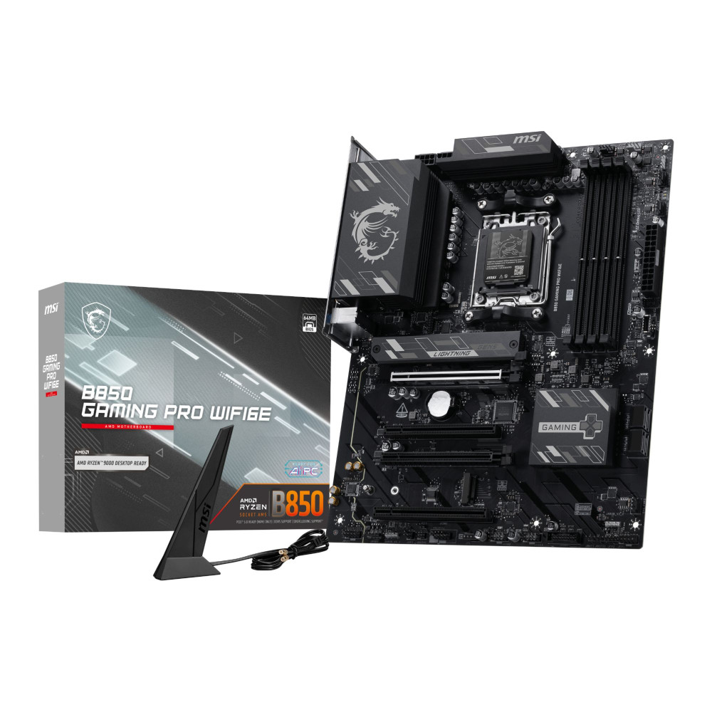 Pllakë Amë AMD AM5 MSI B850 Gaming PRO / DDR5 / Wi‑Fi 6E / HDMI+DP