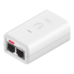 Ubiquiti POE-24-7W-G-WH Gigabit PoE Injector 24V 7W White | Passive PoE Adapter for airMAX & UniFi