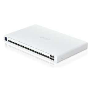 Ubiquiti UISP Switch Pro 24-Port PoE 220W Managed ISP Switch 24x Gigabit 4x 10G SFP+ Rackmount