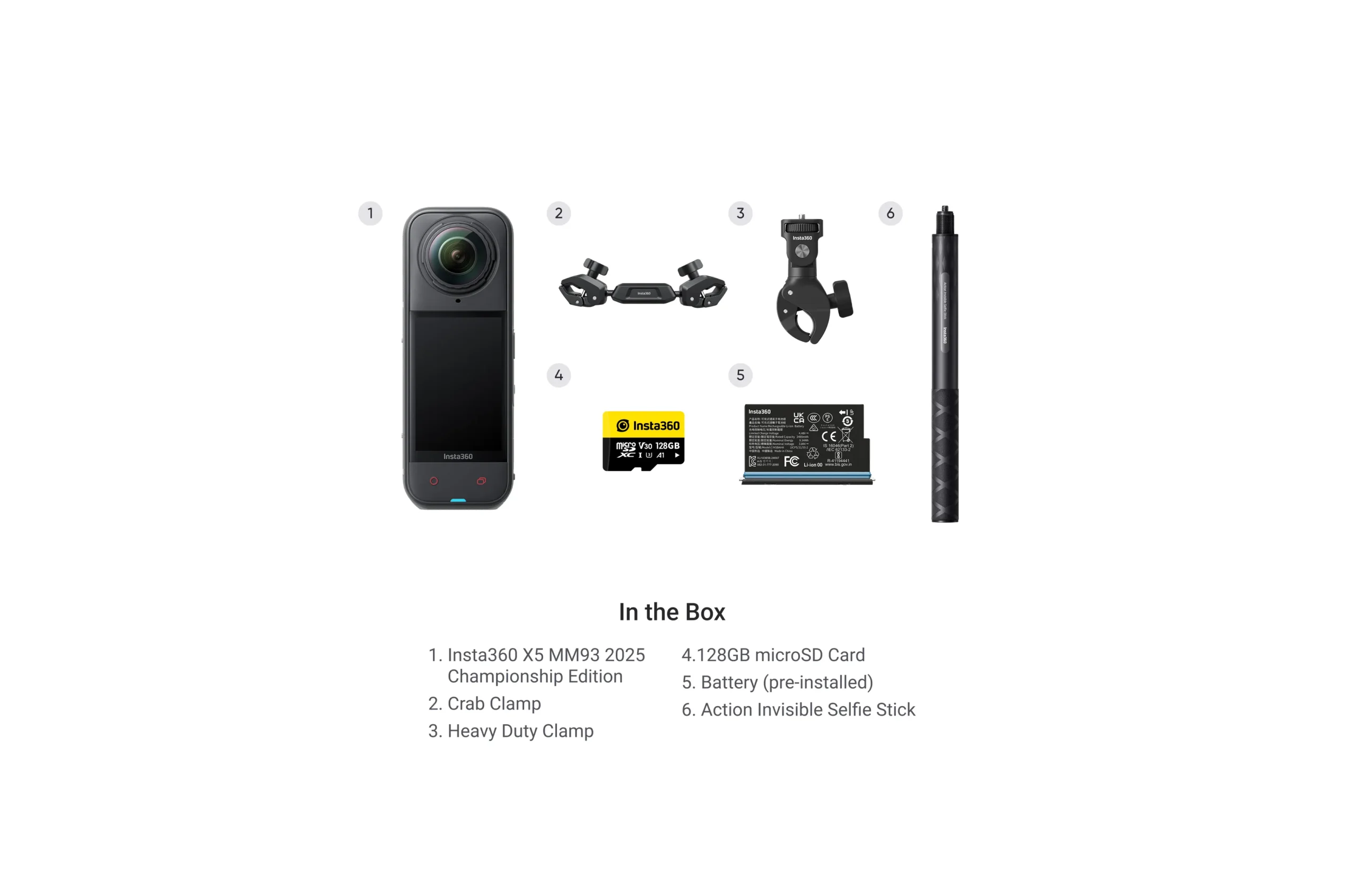 Insta360 X5 MM93 2025 Championship Edition - Figura 2