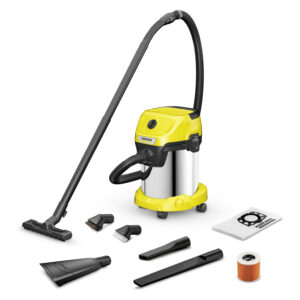 Fshesë me vakum Karcher WD 3 S V-17/4/20 / 1000W - Zezë/Bardhë/Verdhë