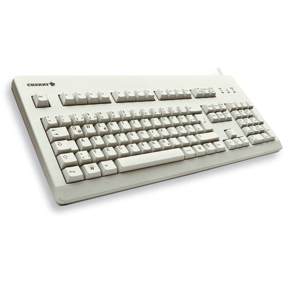 Tastierë me kabllo Cherry G80-3000 LPCDE-0 / USB / QWERTZ Gjerman - Gri - Figura 3