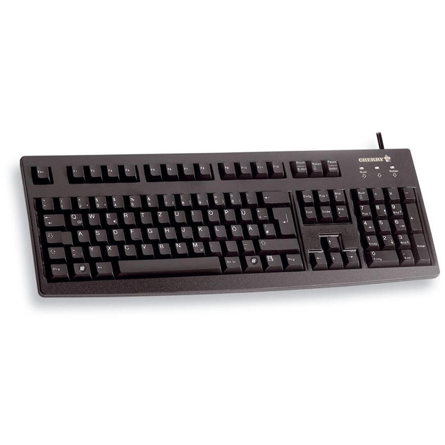 Tastierë Cherry G83-6105LUNGB-2, e zezë