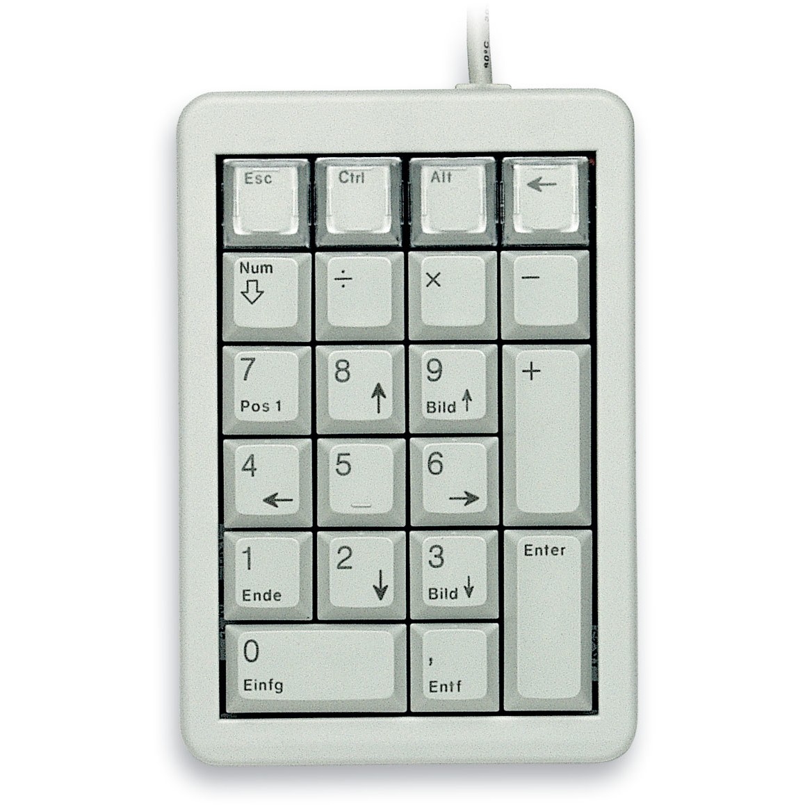 Numpad me kabllo Cherry G84-4700 LUCDE-2 - Gri