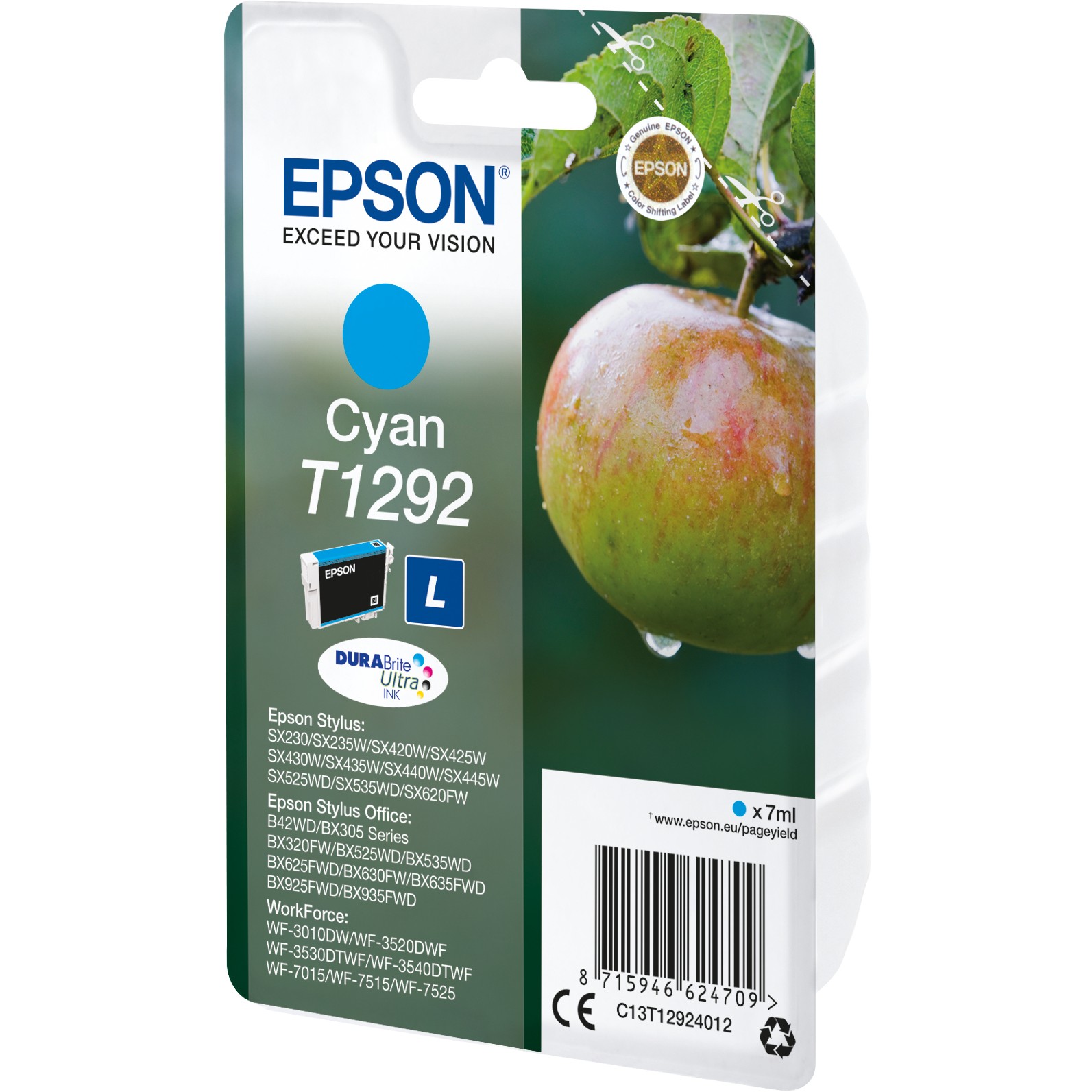 INK / Epson / T1292 - Blu - Figura 2