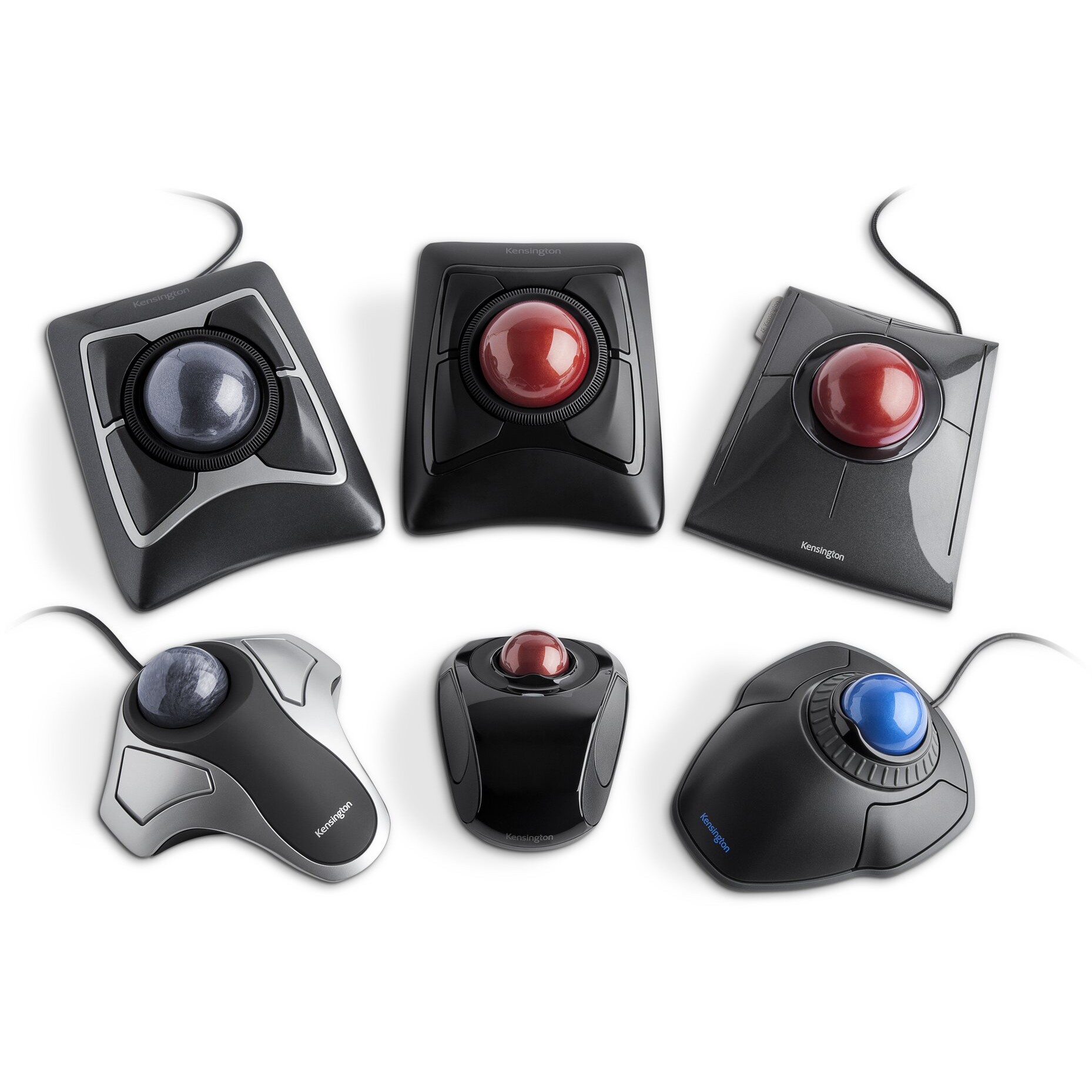 Maus me Kabllo Kensington Orbit Optical – Zezë - Figura 5