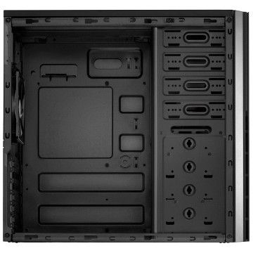 Kasë Antec VSK-4000B-U3-U2 Midi Tower - Zezë - Figura 4