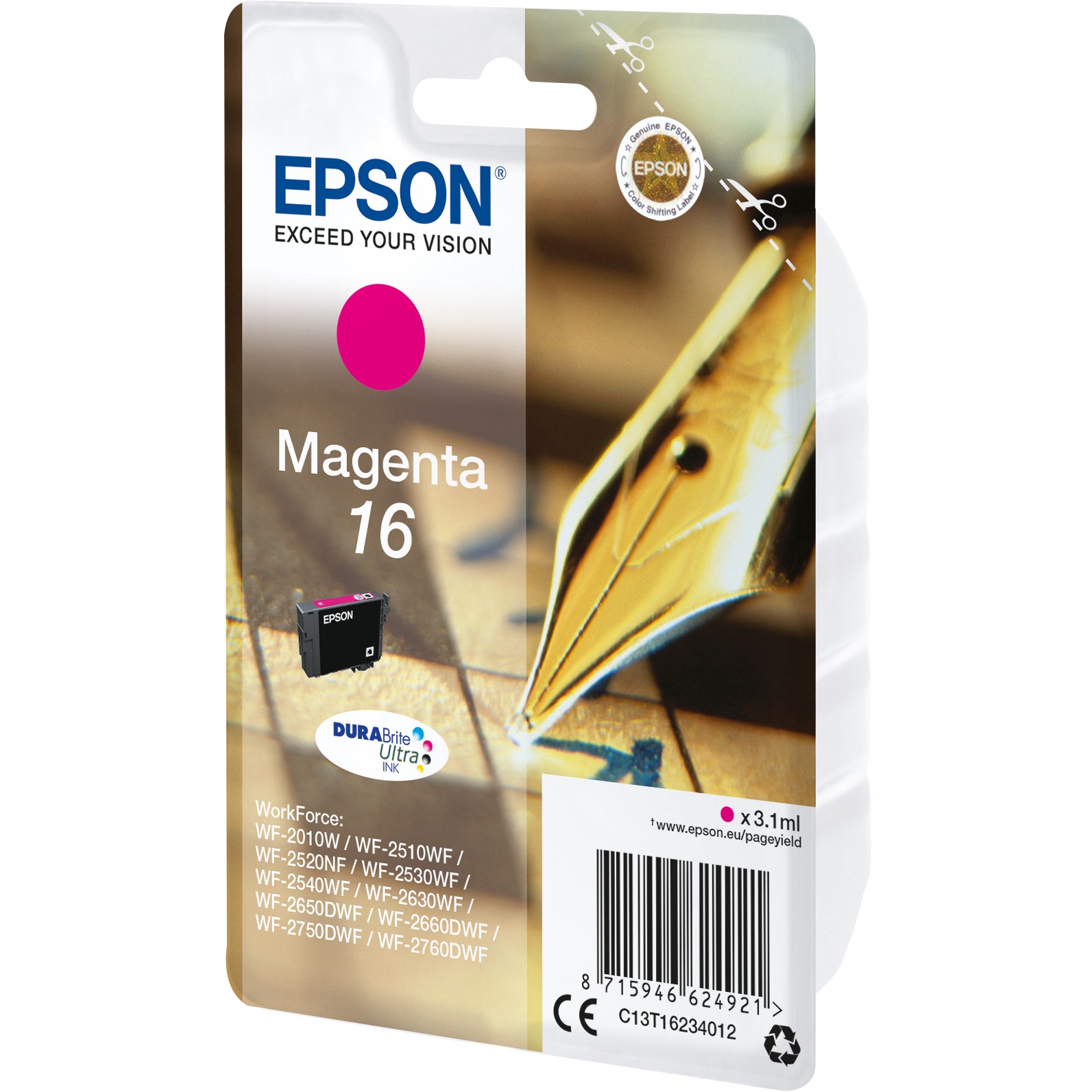 INK / Epson / C13T16234012 - Rozë - Figura 2