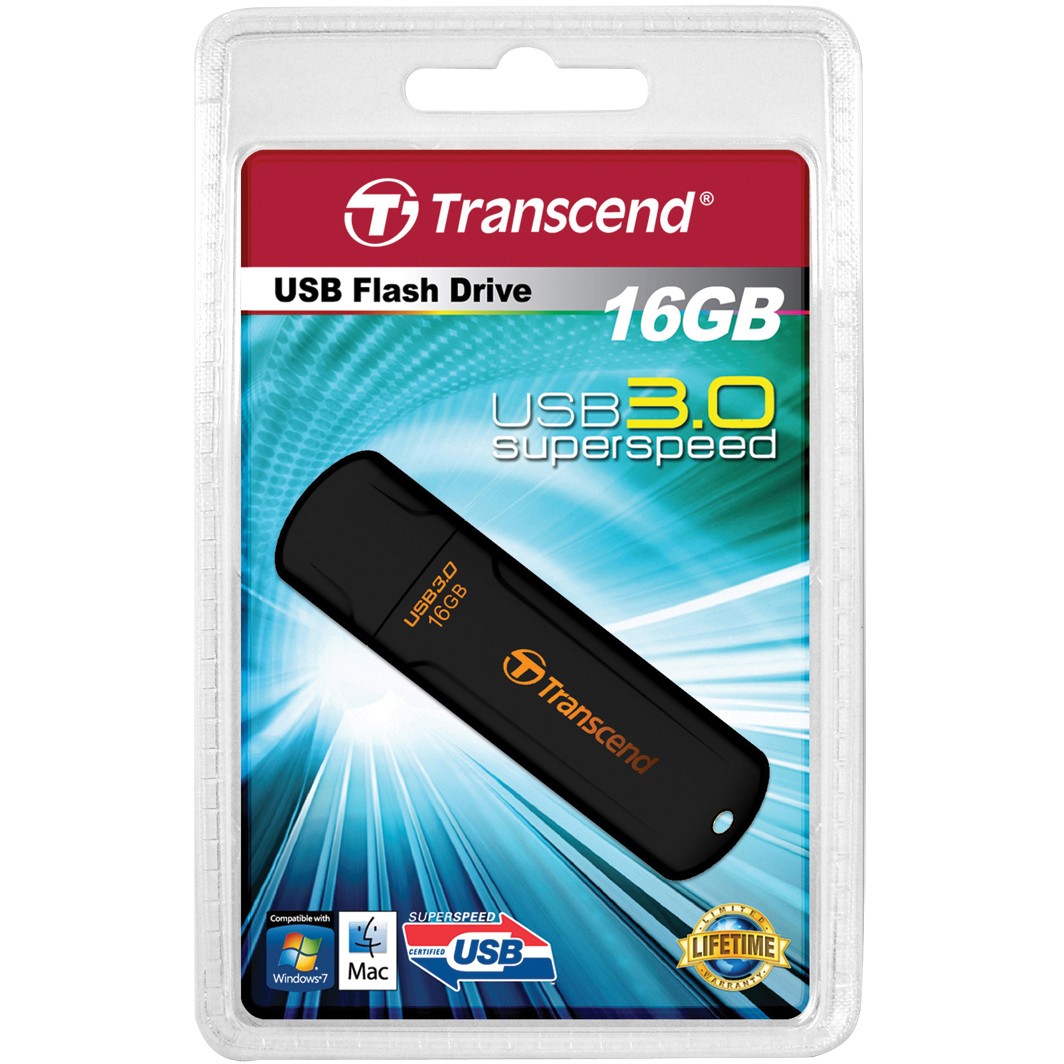 USB Flash Drive STICK 16GB USB 3.0 Transcend JetFlash 700 - e zezë - Figura 5