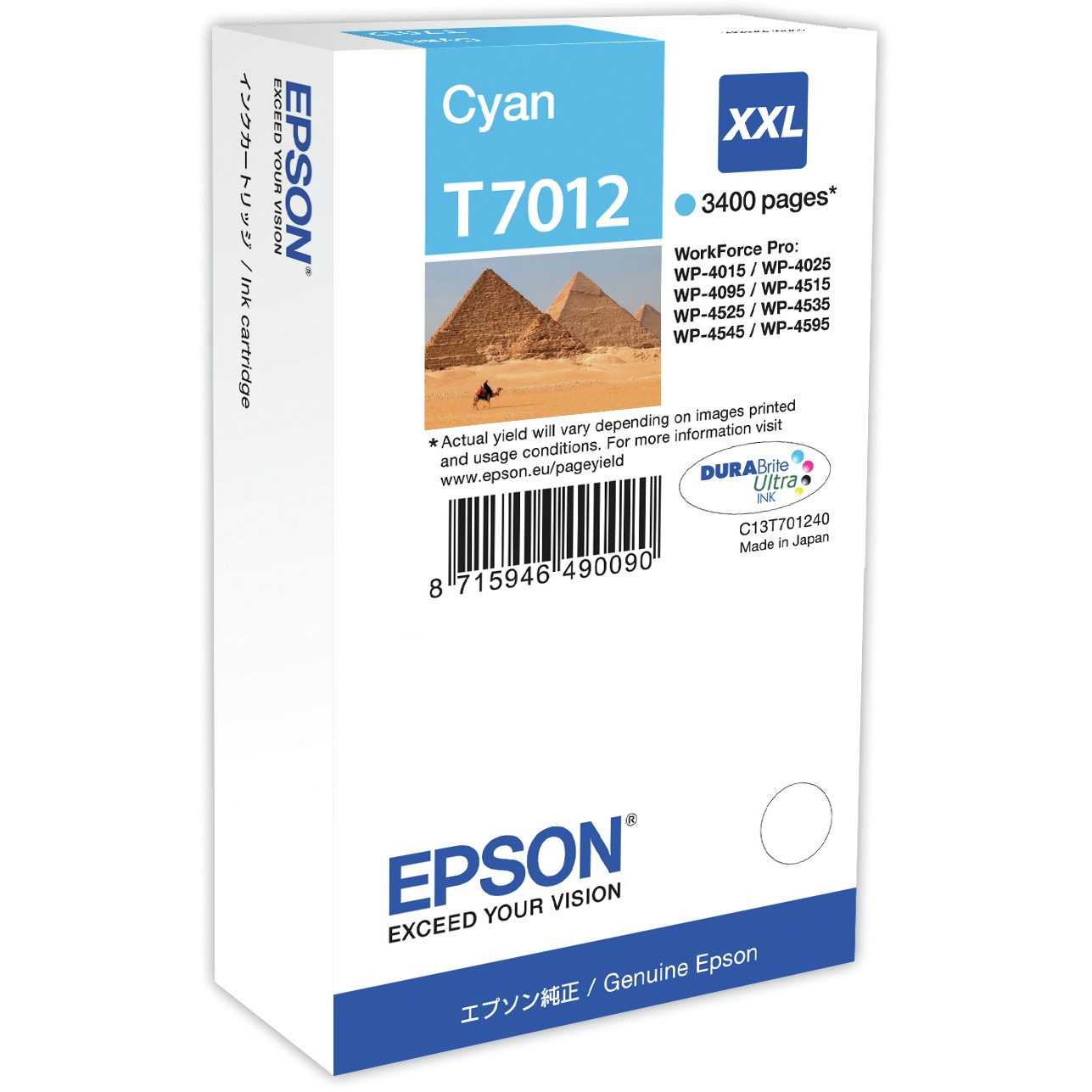 INK / Epson / C13T70124010 / High Capacity - Blu
