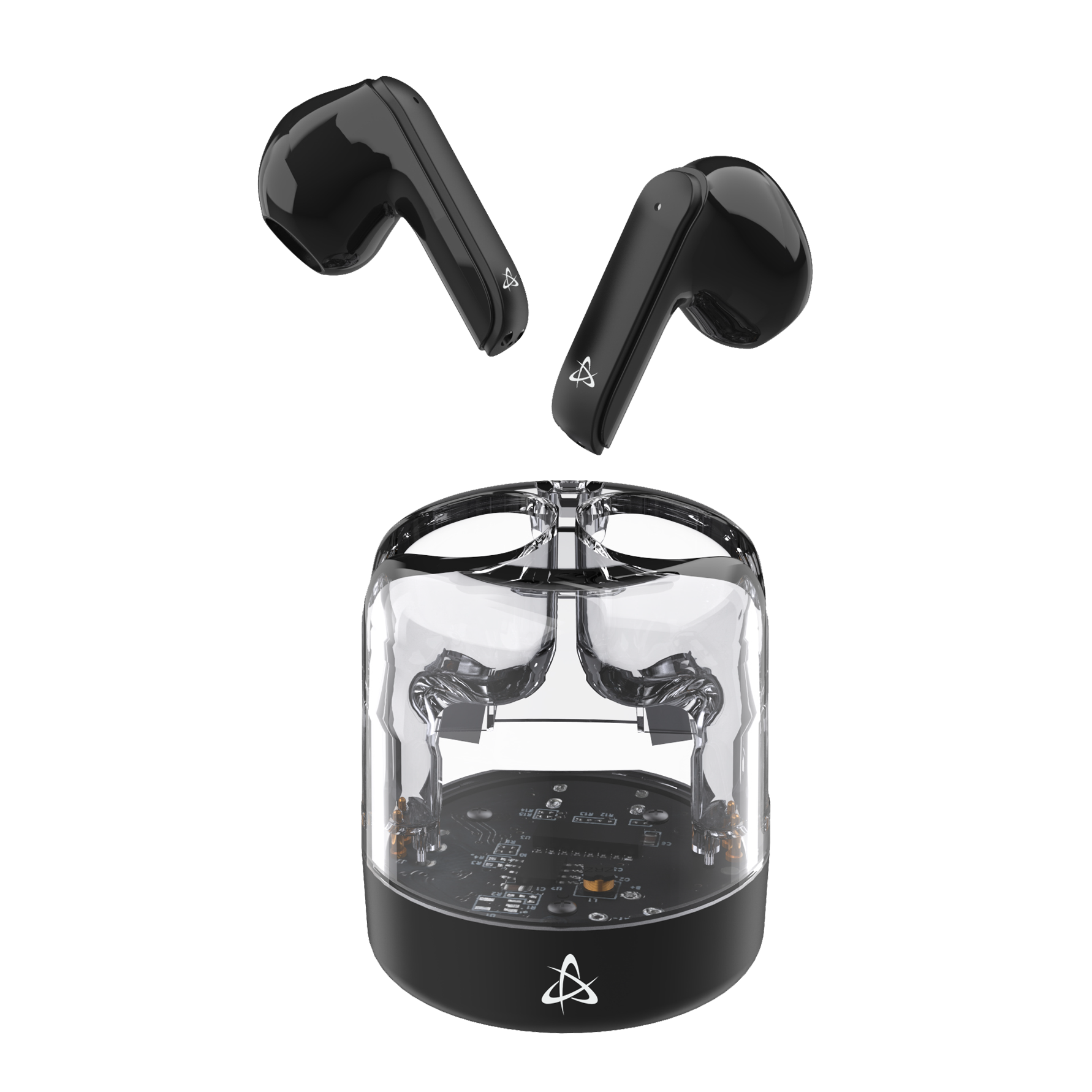 Kufje SBOX Earbuds EB-TWS12 / 20-20000Hz / Mikrofon / Bluetooth / Të zeza