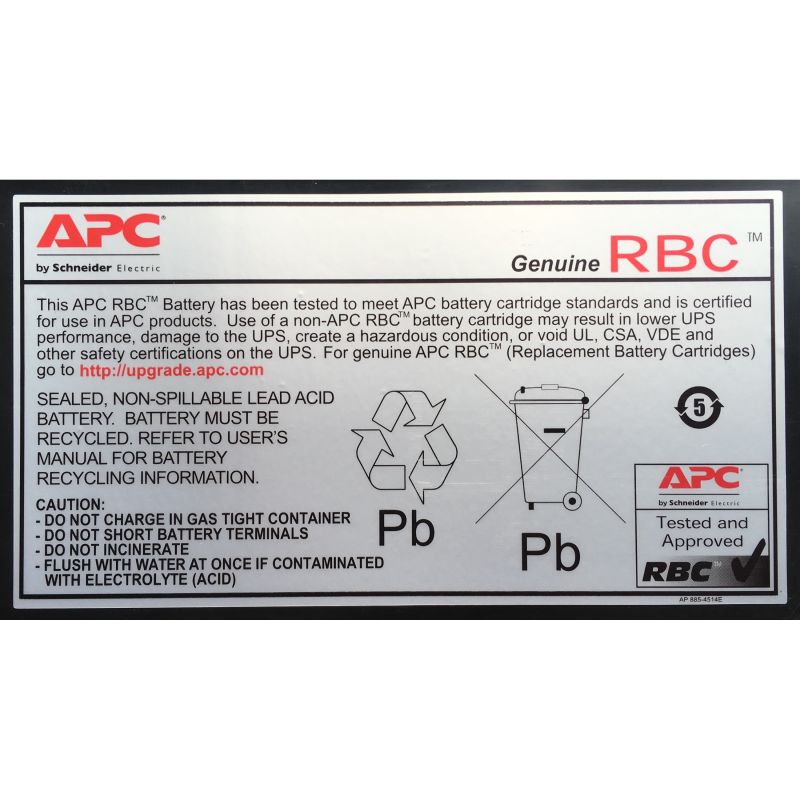 APC RBC140 UPS Replacement Battery Cartridge – Smart-UPS VRLA Battery Pack (APCRBC140) - Figura 2